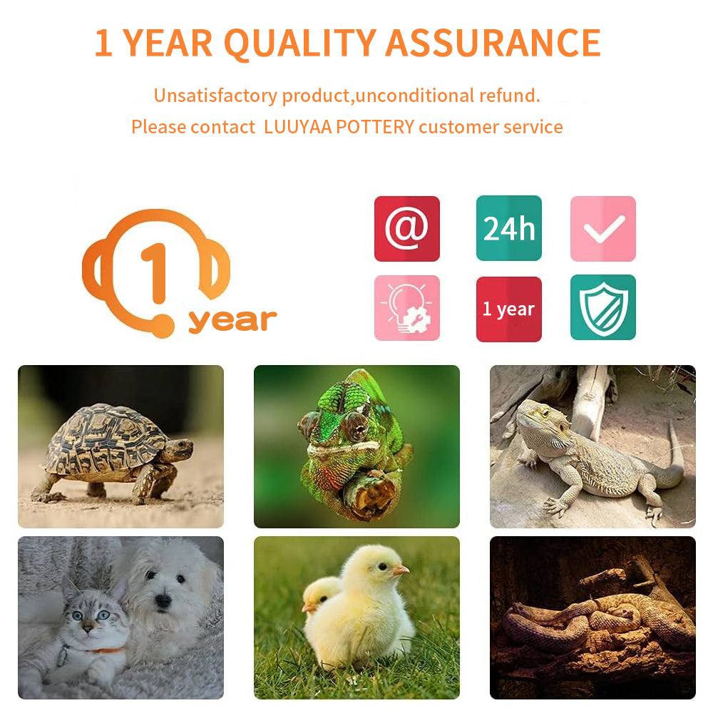 Ceramic Heater with Visual Indicator Light